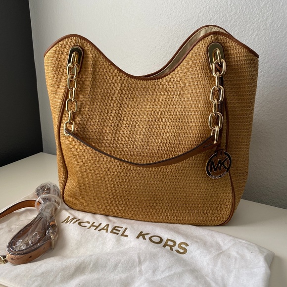Michael Kors Handbags - Michael Kors Woven Handbag